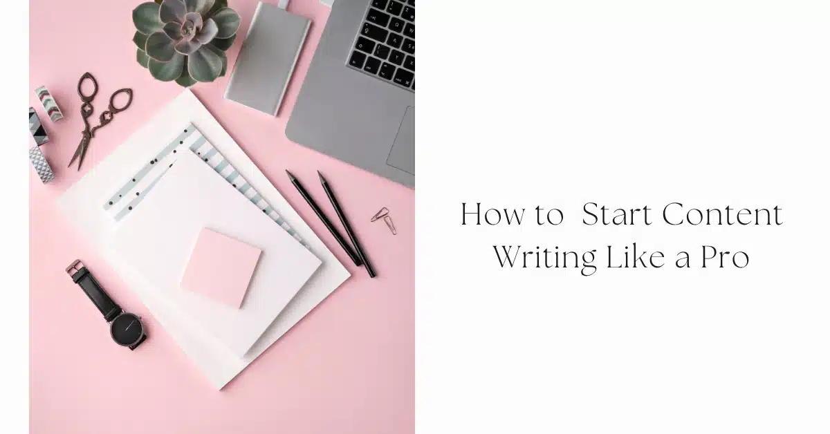 How to start content writing